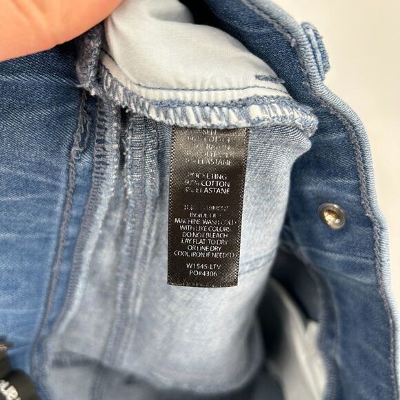 BETABRAND Light Wash Stretch Denim Pull On Skinny Jeans Size Small Petite - Picture 6 of 6